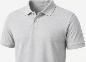 Polo 100% coton à boutons pression